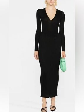Khaite Ribbed Maxi dress